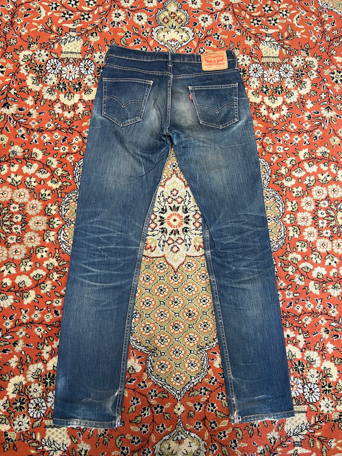 [30] LEVIS 리바이스 511 슬림 워싱 데님팬츠 상품이미지2