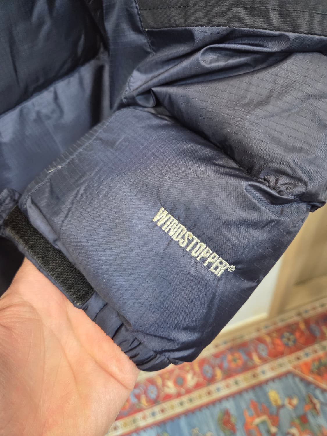 노스페이스 윈드스토퍼 700 구스다운 패딩 m 상품이미지5