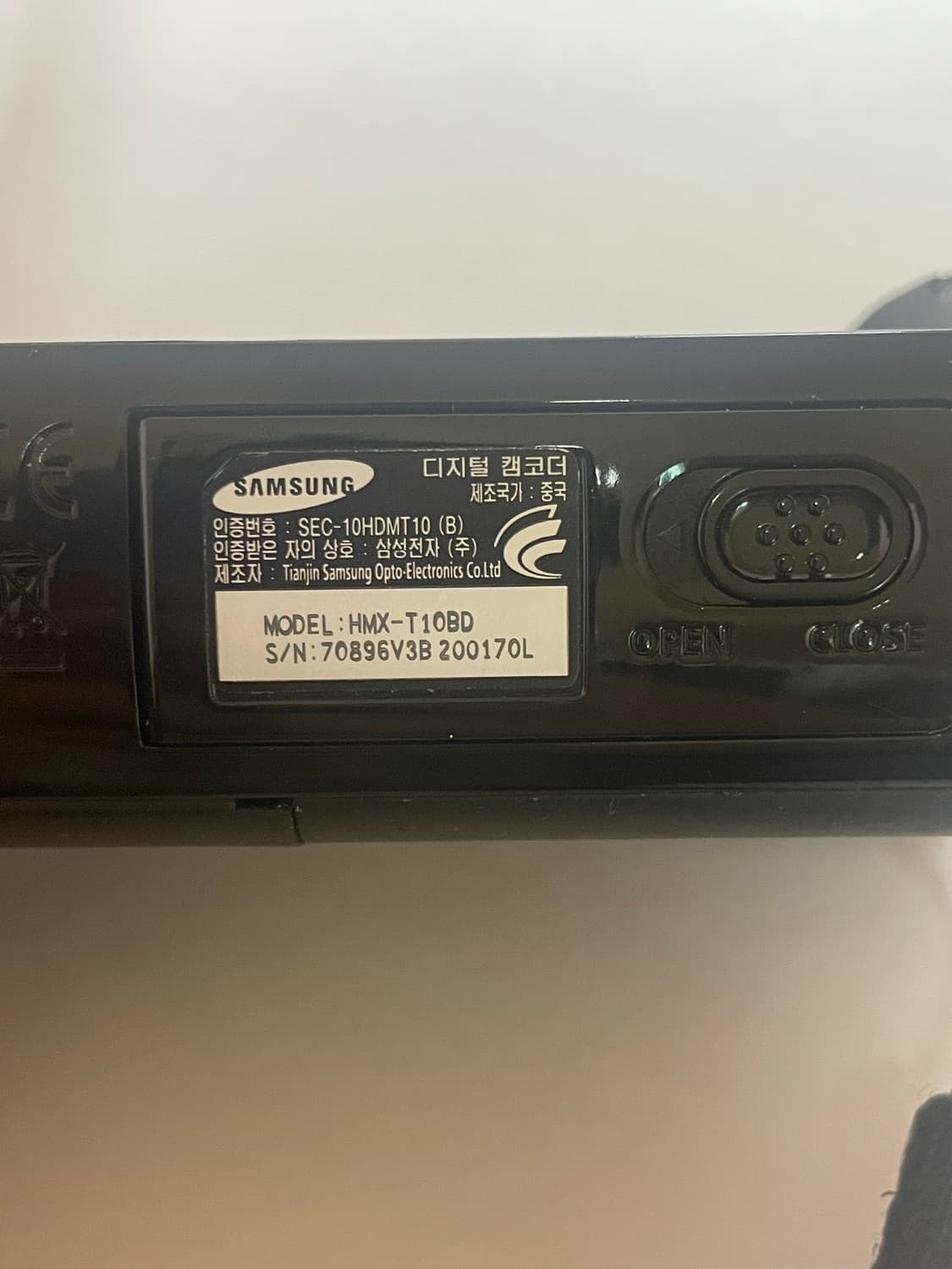 삼성 hmx-t10 캠코더 상품이미지4