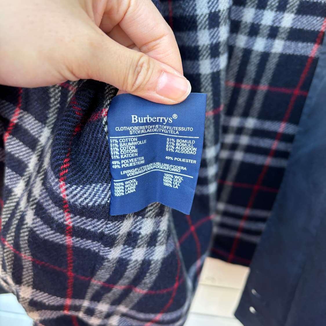 Burberry 90s 버버리 자켓 상품이미지10