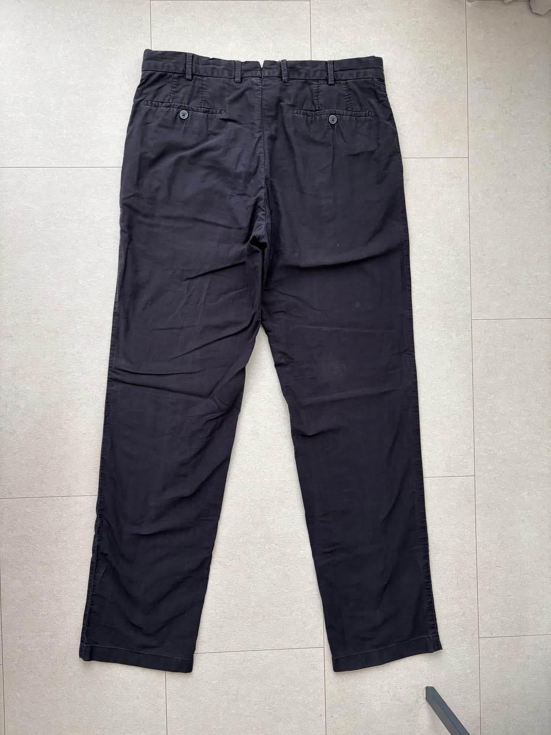 Ermenegildo Zegna 제냐 남성 블랙 면바지 상품이미지8