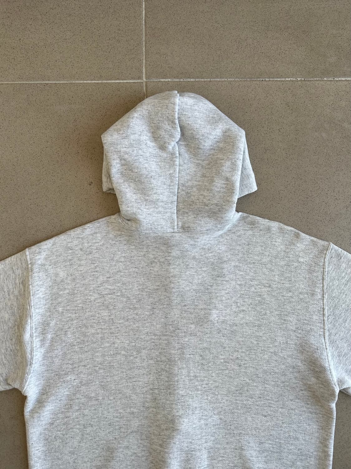 90s 빈티지 러셀 후드집업 밝은그레이 XL USA 상품이미지5