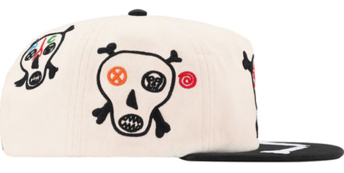 Supreme x Clayton Patterson 스컬스 5패널 캡 상품이미지3