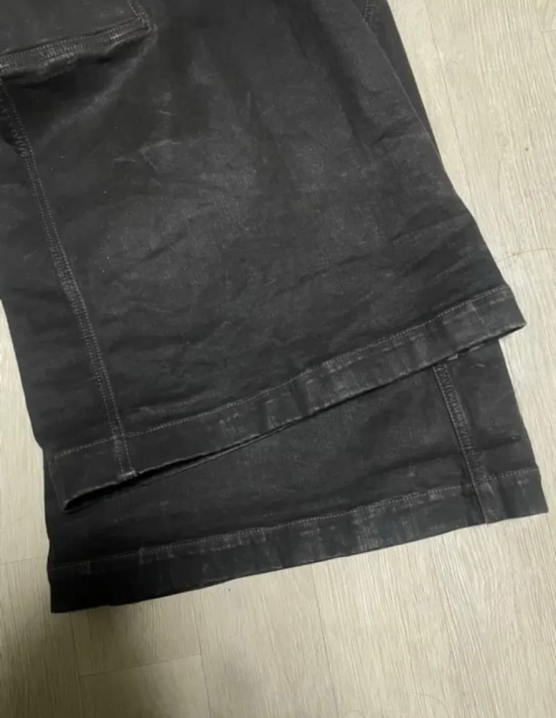 (M)릭오웬스 ss23 EDFU 점보카고 다크더스크 흑청 SDK 상품이미지5