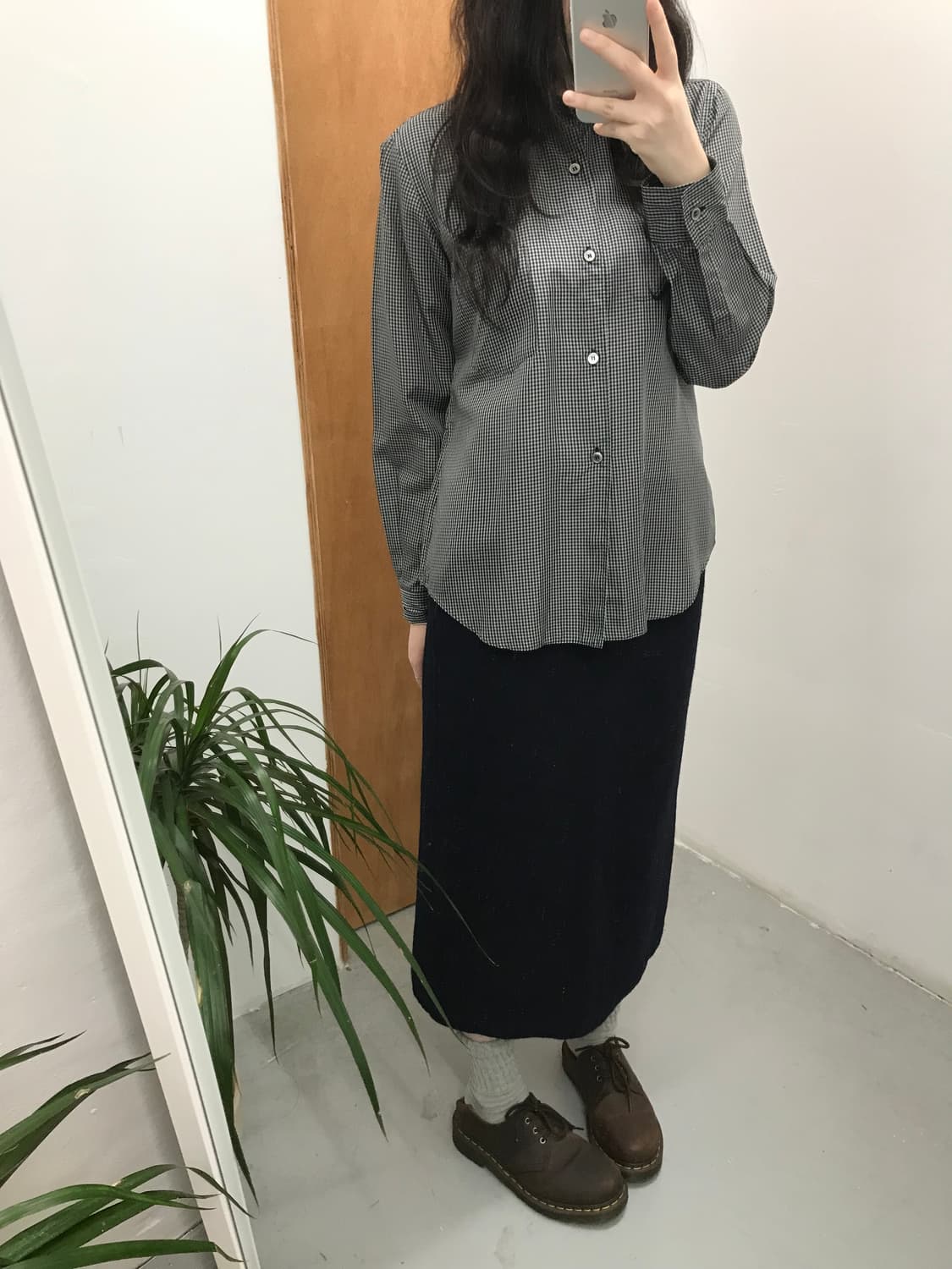 꼼데 tricot COMME des GARCONS Wool Skirt 상품이미지4