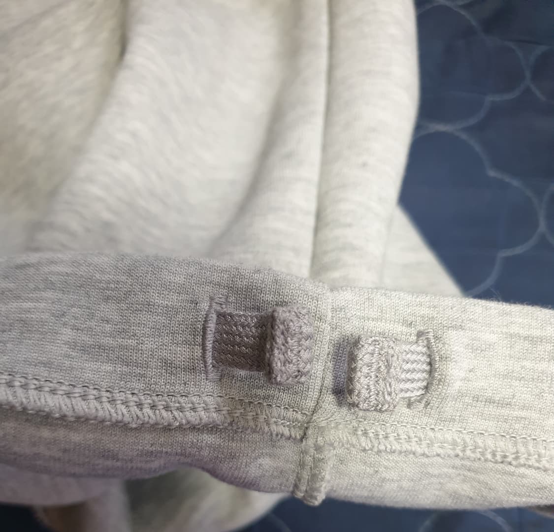 유니클로C 와이드 스웨트 팬츠 그레이 (XL) 482314 상품이미지2