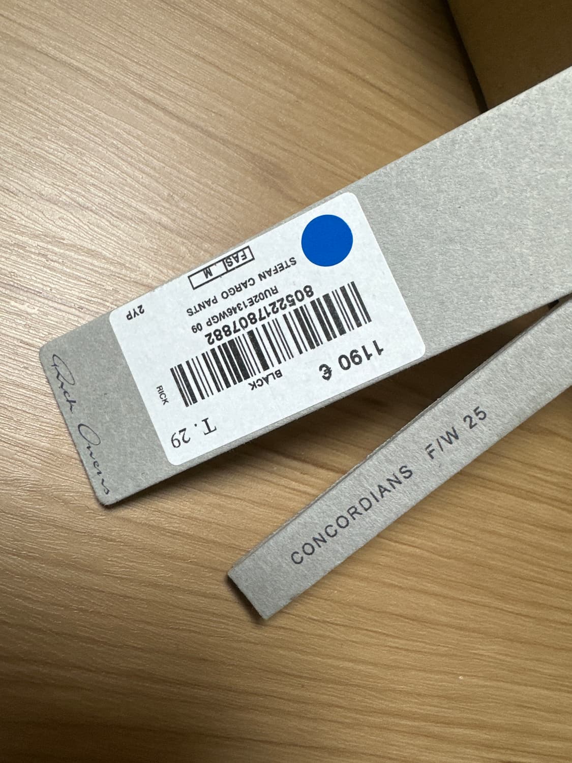 Rick Owens 25FW STEFAN CARGO 상품이미지3