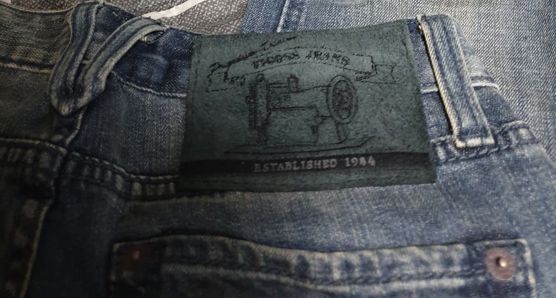 VIGOSS 빈티지 스트레이트 데님 팬츠 (31) 상품이미지4