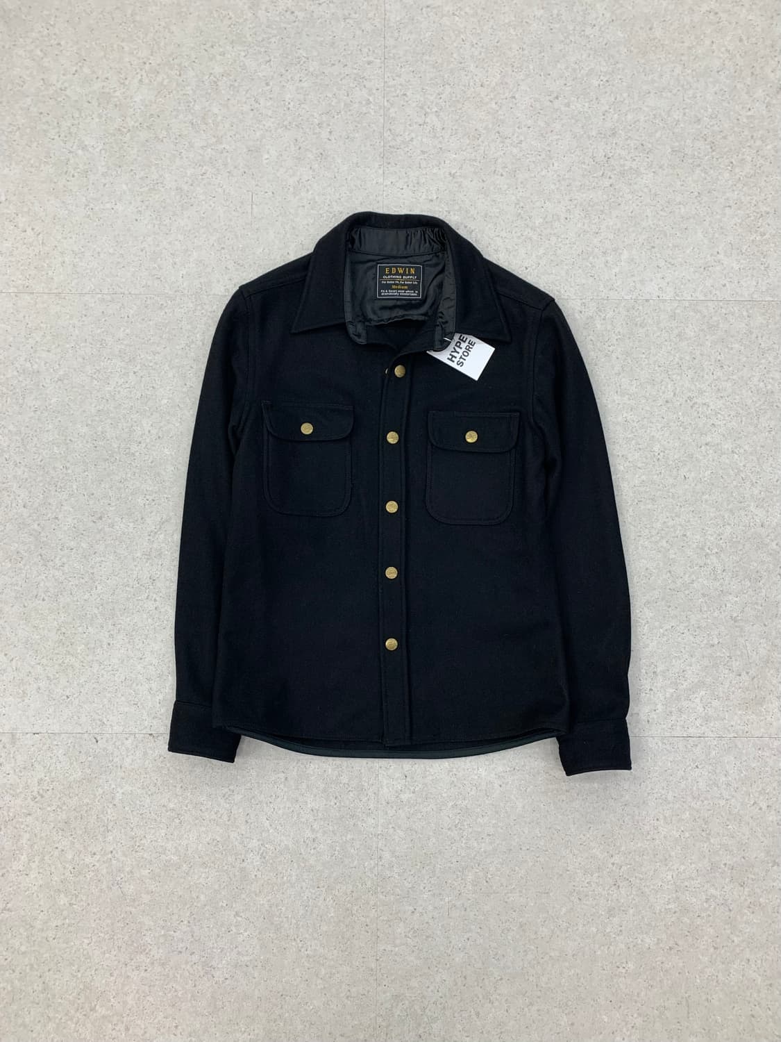 Edwin 에드윈 울 워크셔츠 상품이미지1