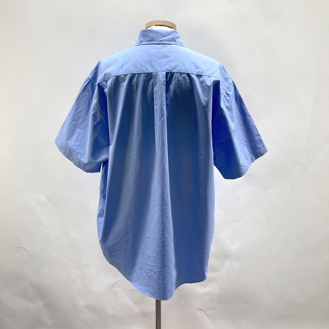 SPACE 남성 오버핏반팔셔츠 하늘 XL 105-110 상품이미지3