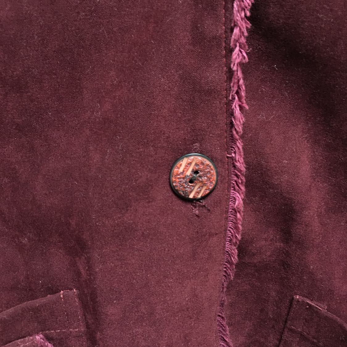 Vintage / 빈티지 레드 스웨이드 자켓  상품이미지2