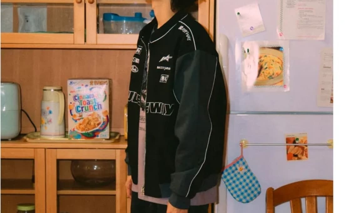 새상품 남성100 네스티팜 레이싱블루종,야구점퍼 상품이미지7