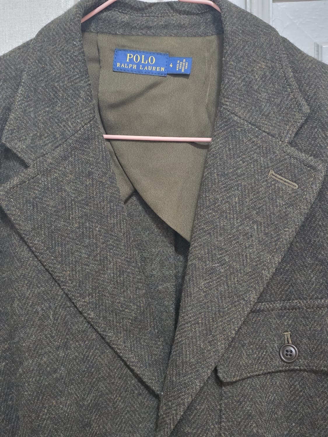 폴로랄프로렌 울 블렌드 헤링본 자켓 스포츠 코트 상품이미지2