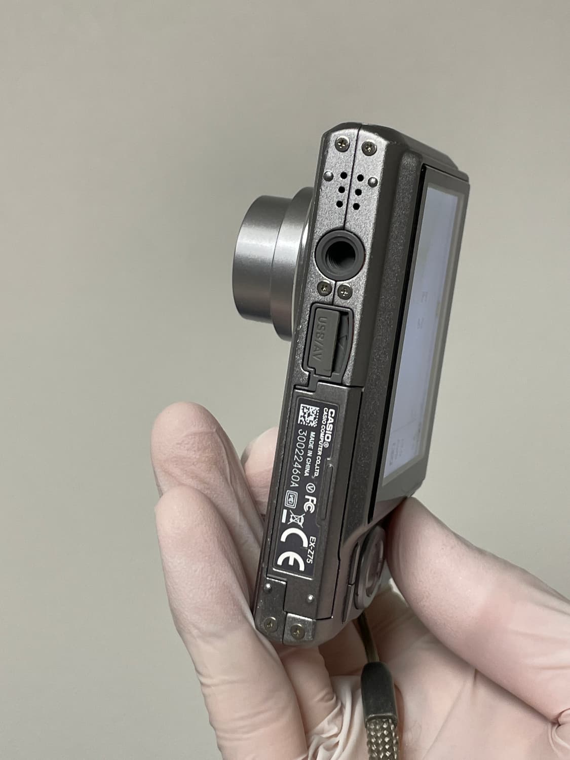 카시오 엑슬림 ex-z75 아이브 가을 디카 빈티지 디카 디지털카메라 상품이미지5