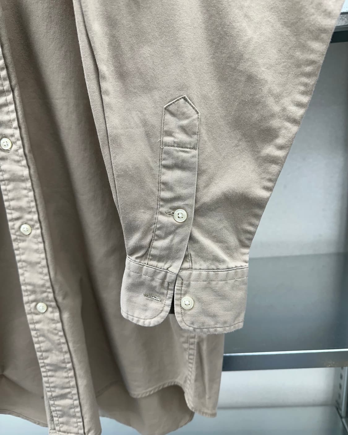 (M오버)폴로 솔리드 셔츠-M1377 상품이미지4