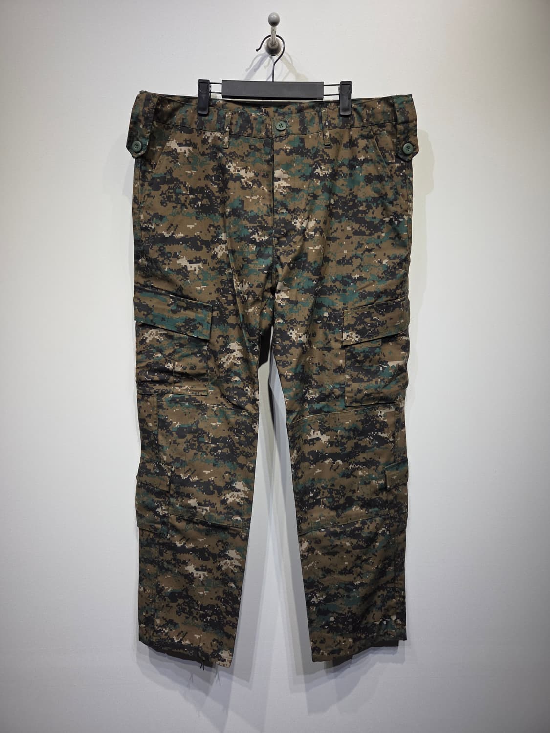 밀리터리 디지털 우드랜드 카모 전투복 상하의 세트 상품이미지5