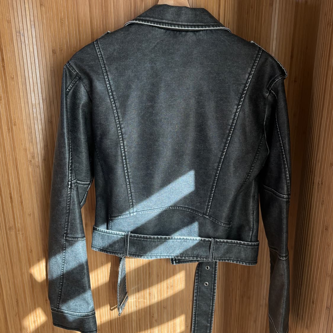 샵사이다 여성 레더 자켓 상품이미지6