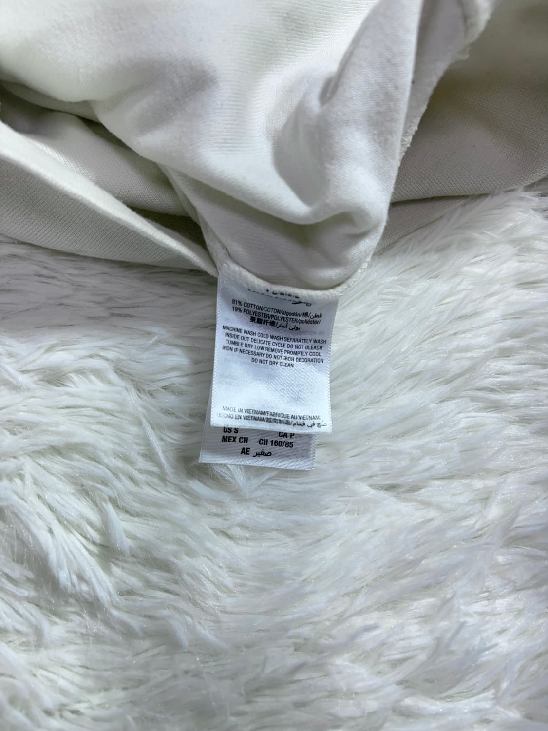 쥬시꾸띄르 빅로고 화이트 벨벳 후드집업  상품이미지10