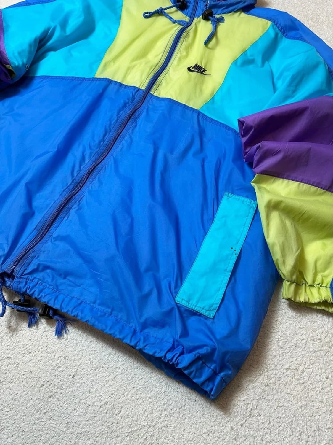 나이키 90's 올드스쿨 배색 빅로고 바람막이 자켓 PN6726    상품이미지5