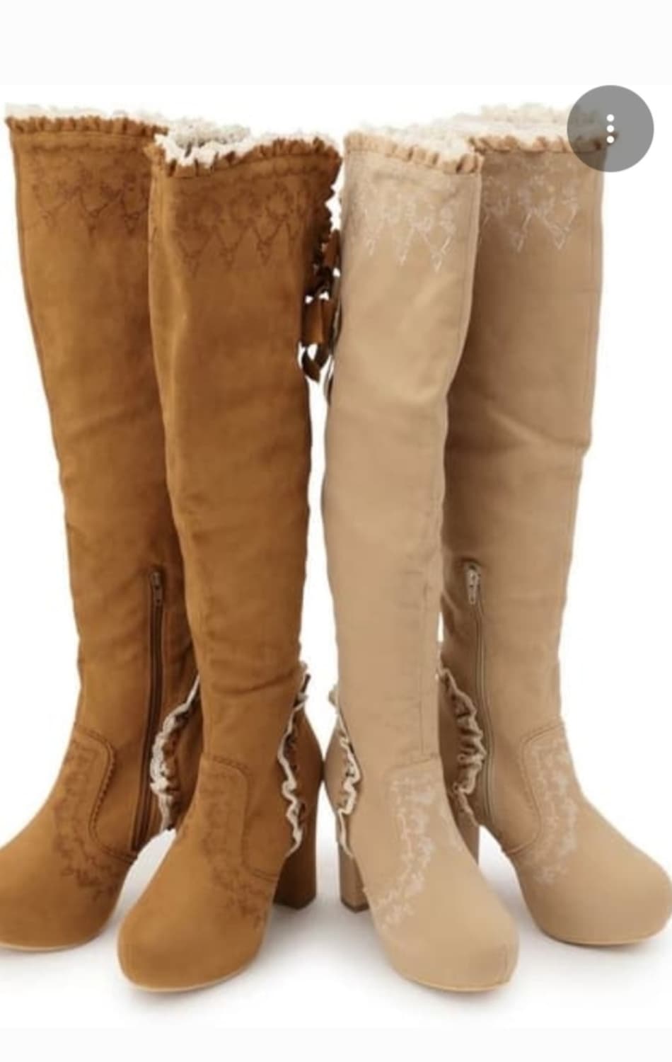 리즈리사lizlisa 부츠 팝니다  히메갸루 라떼갸루 상품이미지1