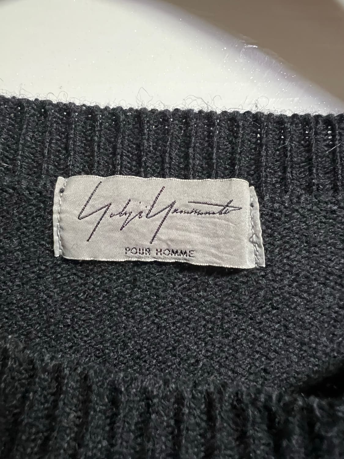 2014 요지 야마모토 뿌르옴므 니트 상품이미지3