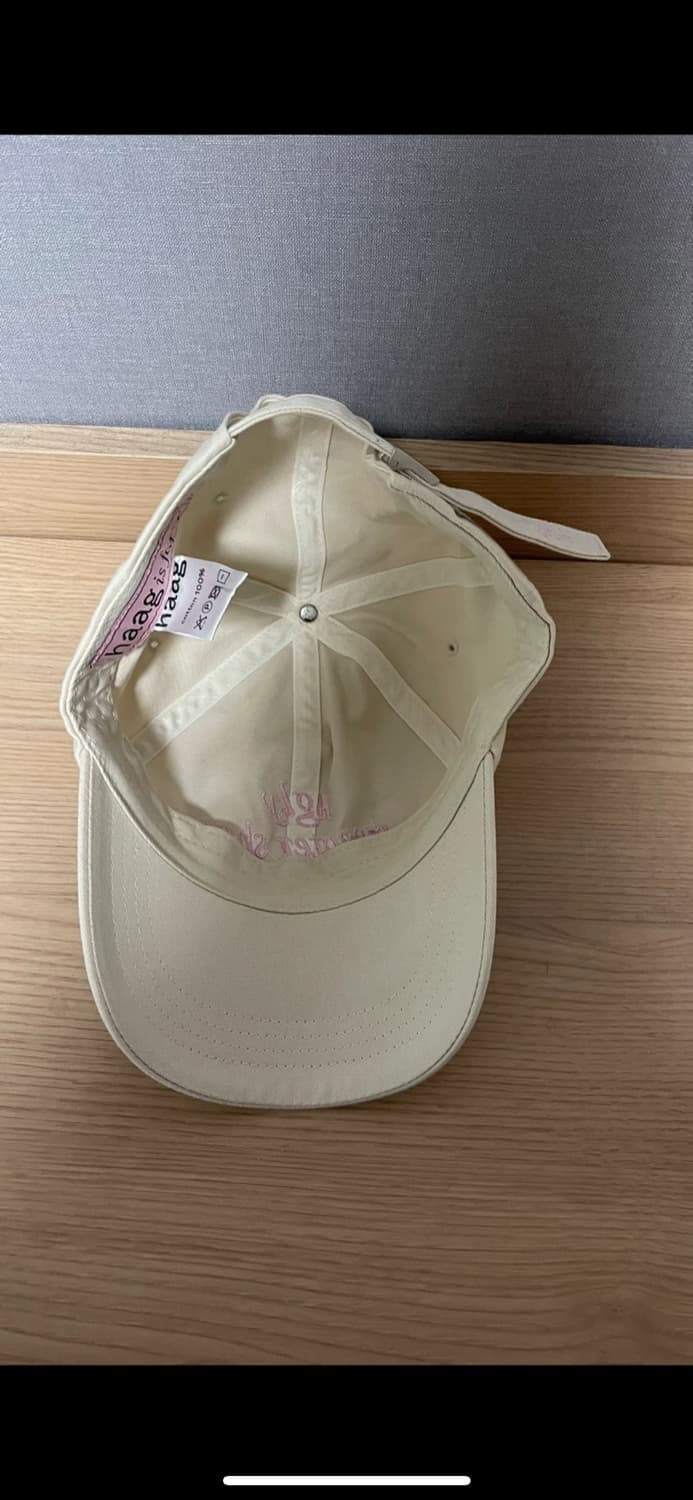 haag is fora 볼캡 아이보리 상품이미지3