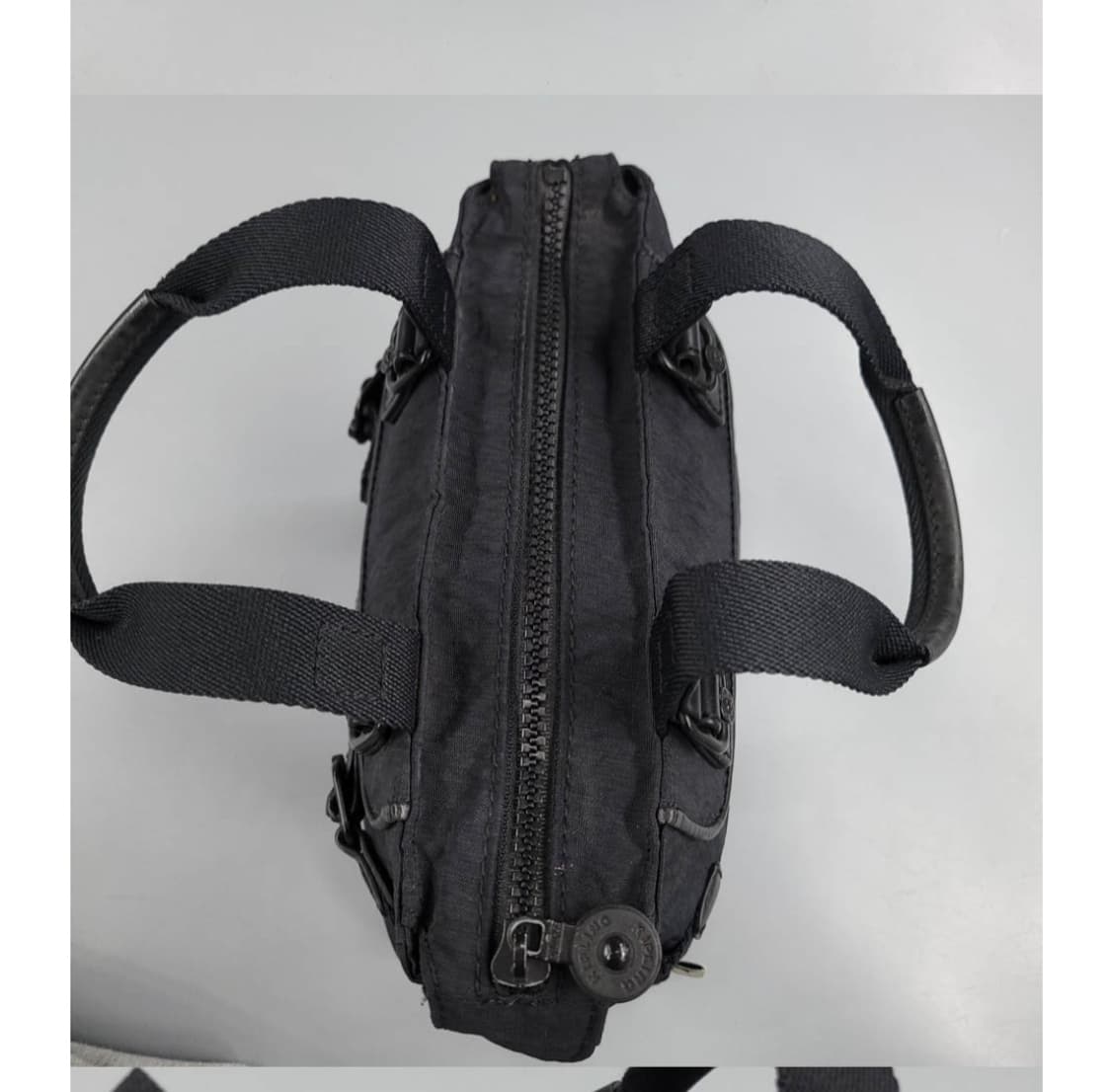 키플링 블랙 톤톤 레더스트랩 Y2K 미니 토트백 핸드백 상품이미지6