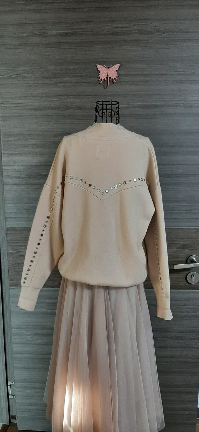 산드로 금장버튼 가디건 상품이미지7