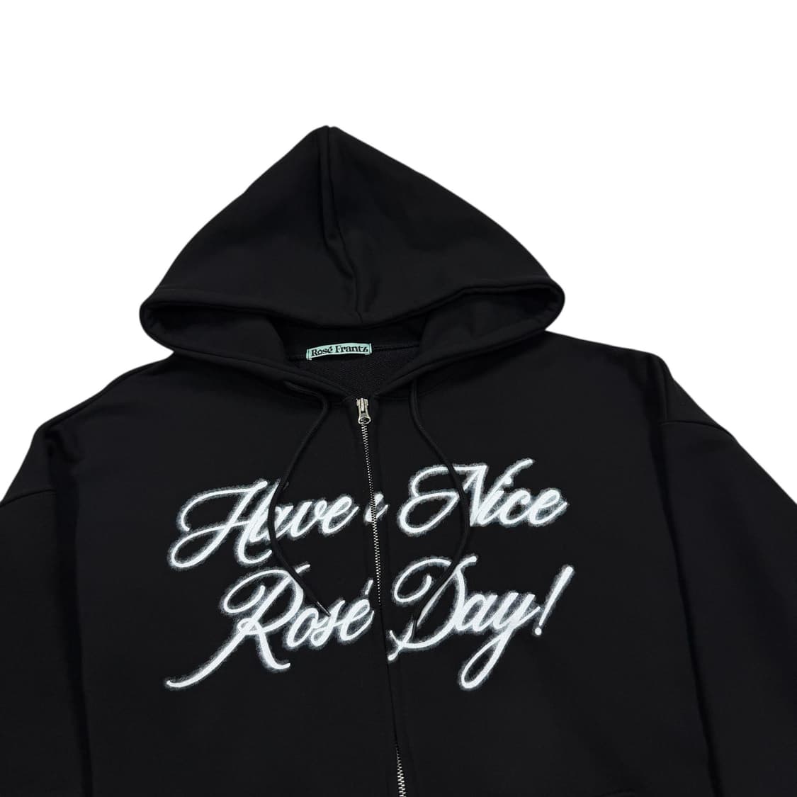 로제프란츠 스프레드 후드집업 블랙 상품이미지2