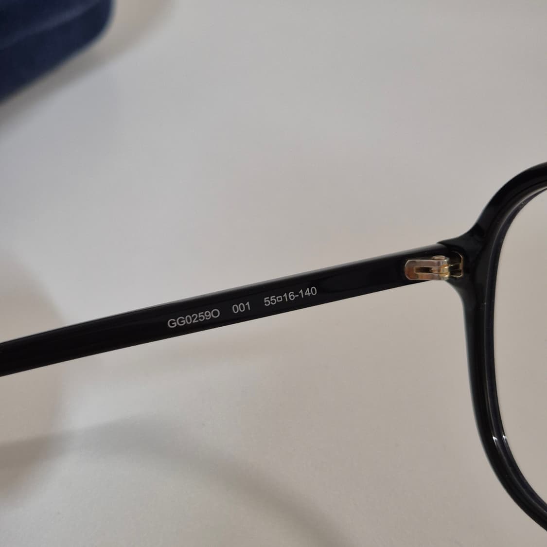 구찌 GG0259O 001 블랙 보잉 안경테 상품이미지7