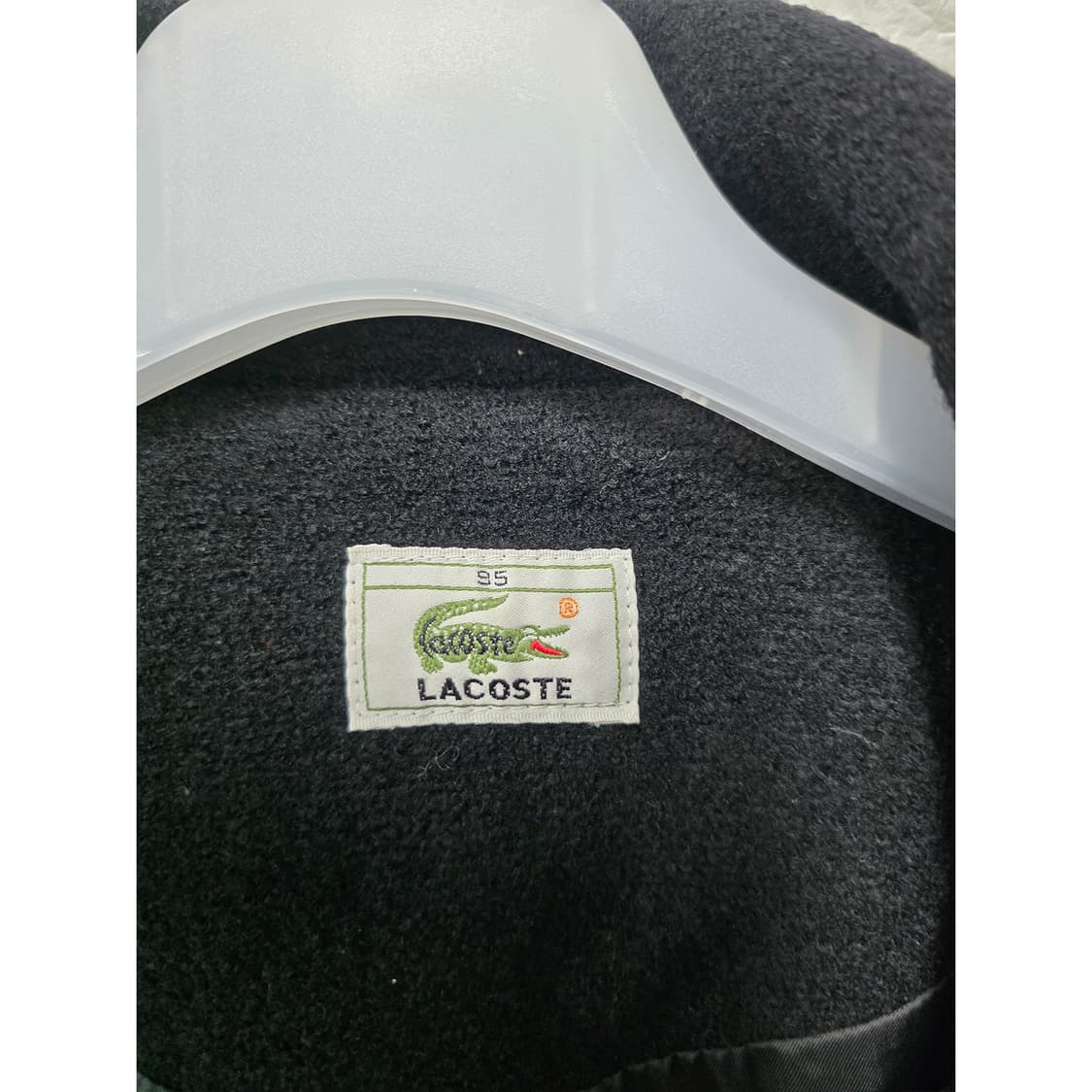 택포// 라코스테 블랙 코트 M 상품이미지2