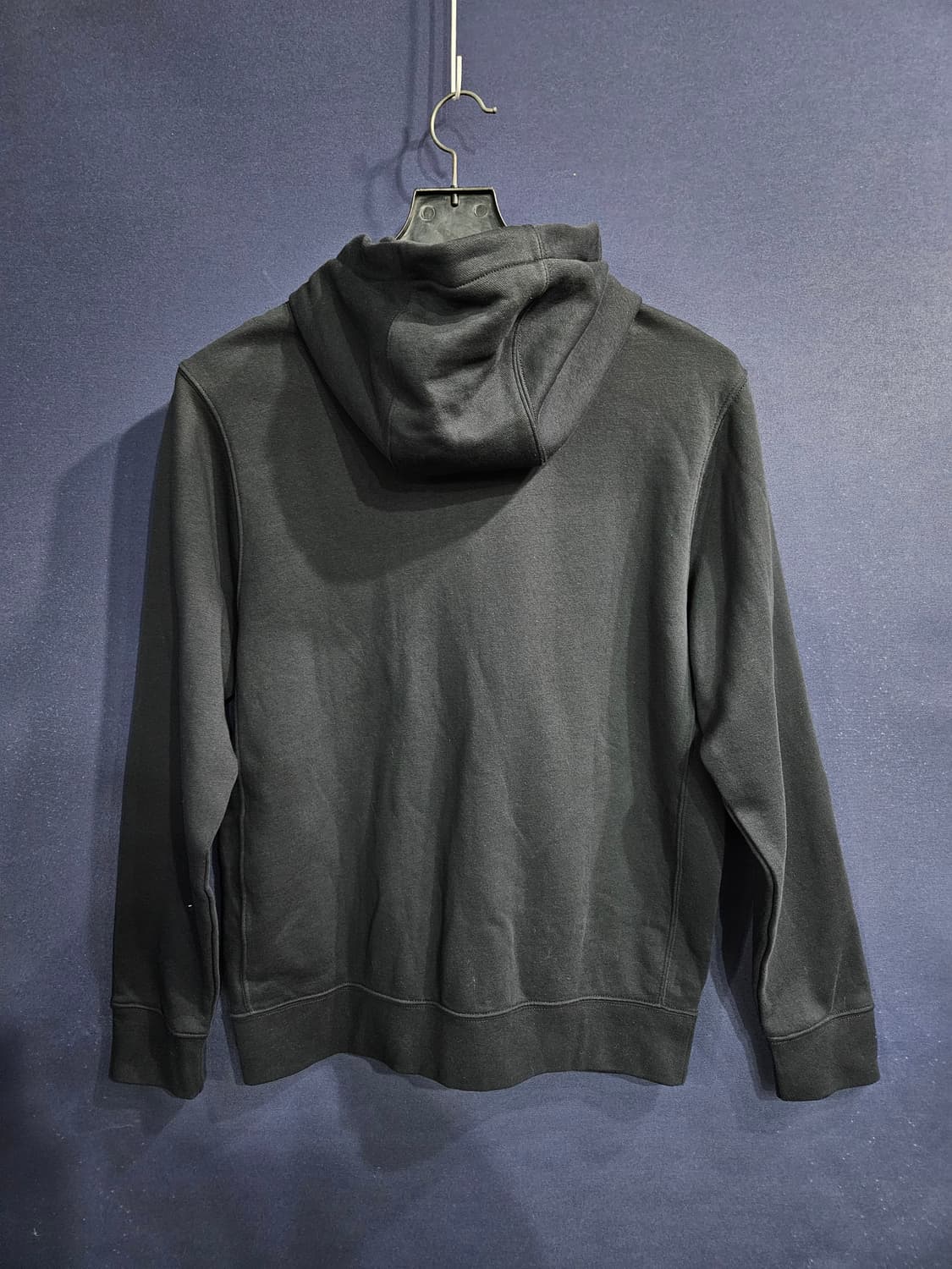 나이키 자수로고 차콜컬러 남성 100 기모 후드집업 상품이미지2