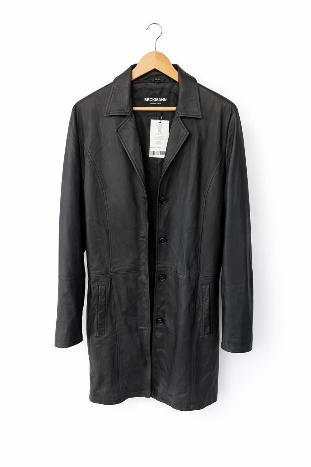 여성 슬림 레더 카코트 상품이미지1