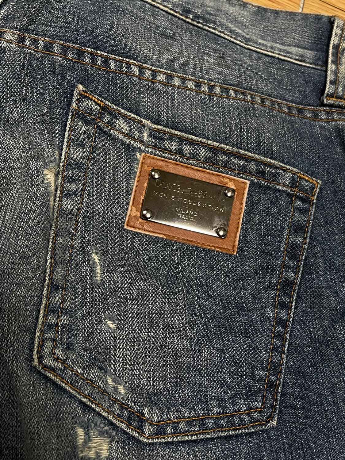 Dolce & Gabbana 12 SLIM 워싱 데님 팬츠 상품이미지1