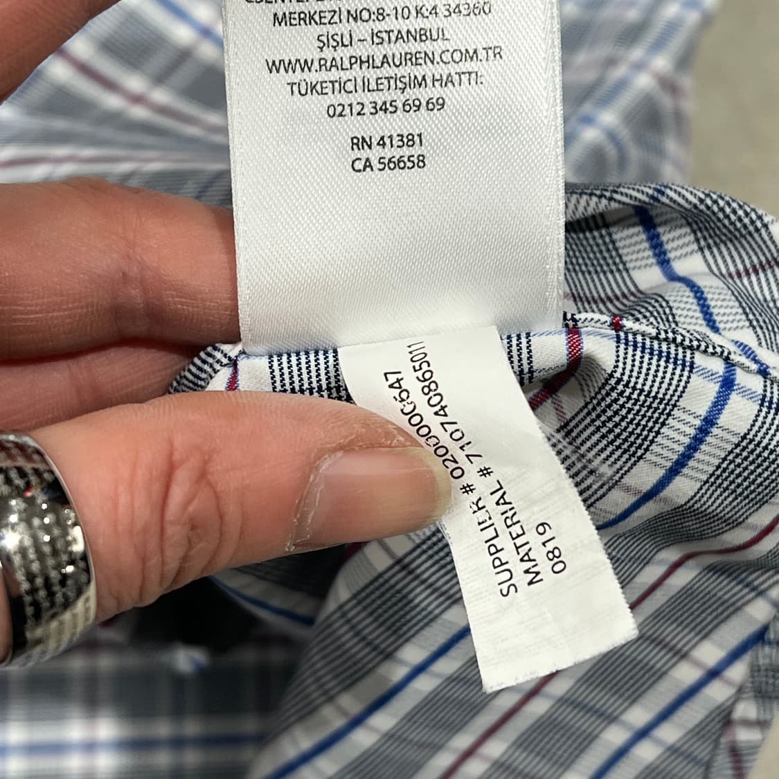 폴로 랄프로렌 체크셔츠 s09533 상품이미지8