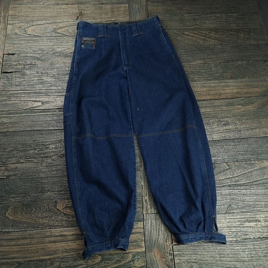 [일본빈티지] 벌룬핏 데님 워크 팬츠 M18774 상품이미지1