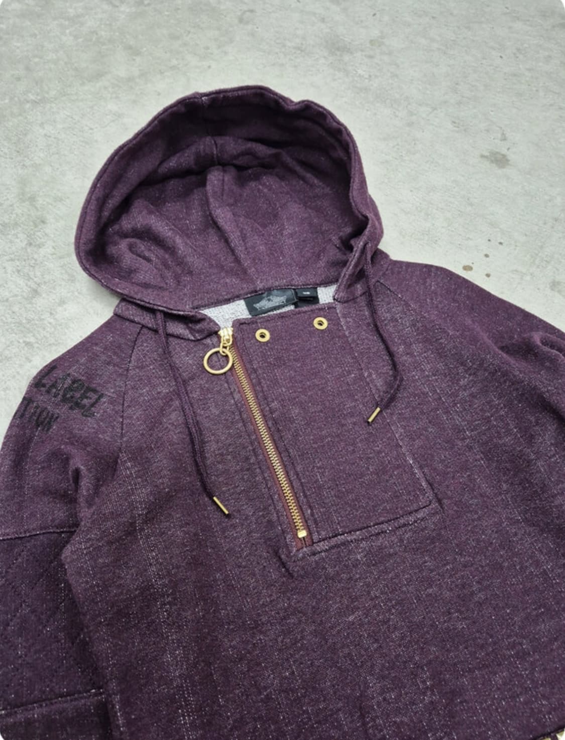 HARLEY DAVIDSON, HALF ZIP UP HOODIE (s) 상품이미지4