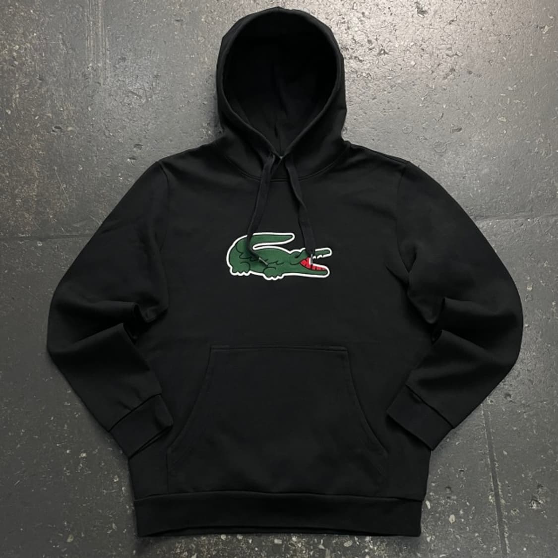 95-100 라코스테 빅로고 후드티 상품이미지1