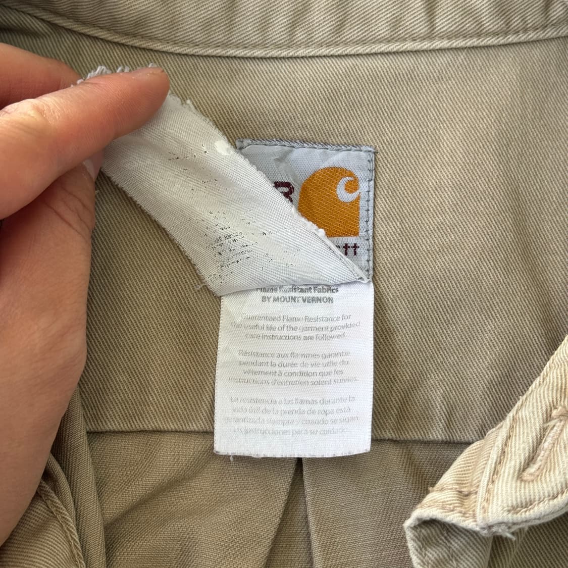 칼하트FR 빈티지 워크셔츠 105 ~ 110 상품이미지6