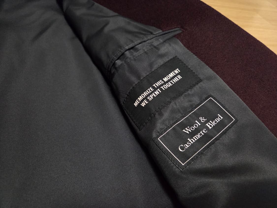 인사일런스 SOLIST 오버사이즈 캐시미어 코트 상품이미지6