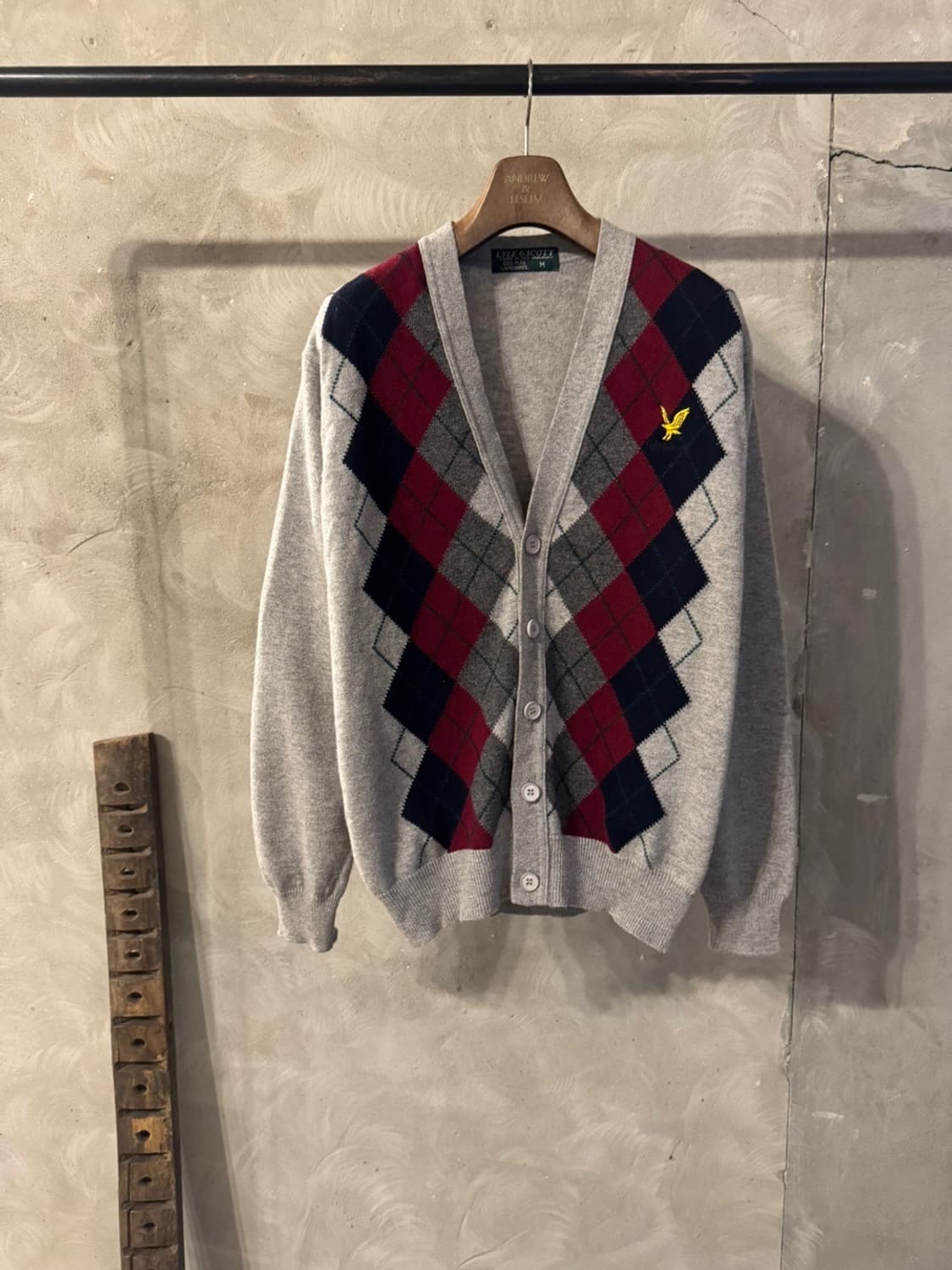 라일앤스콧 아가일 가디건 100 상품이미지9