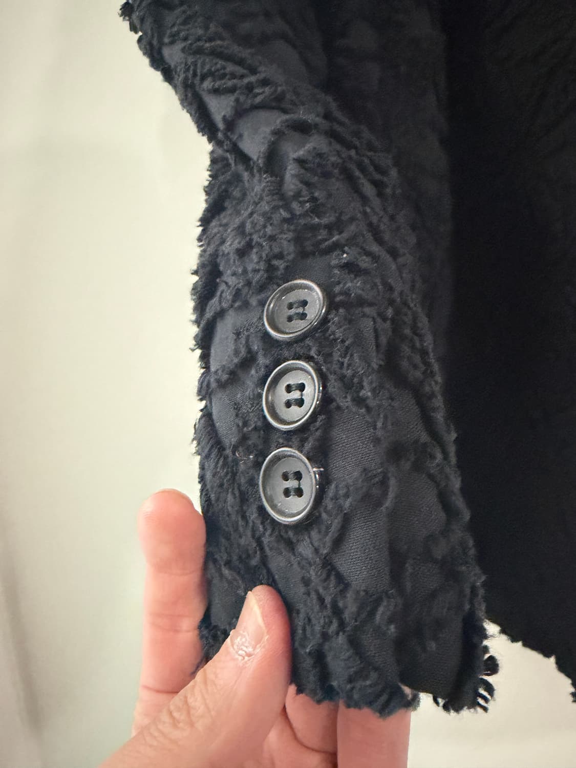 꼼데가르송 옴므 플러스 텍스처드 코튼 3버튼 블레이저 (PL-J064) 상품이미지6