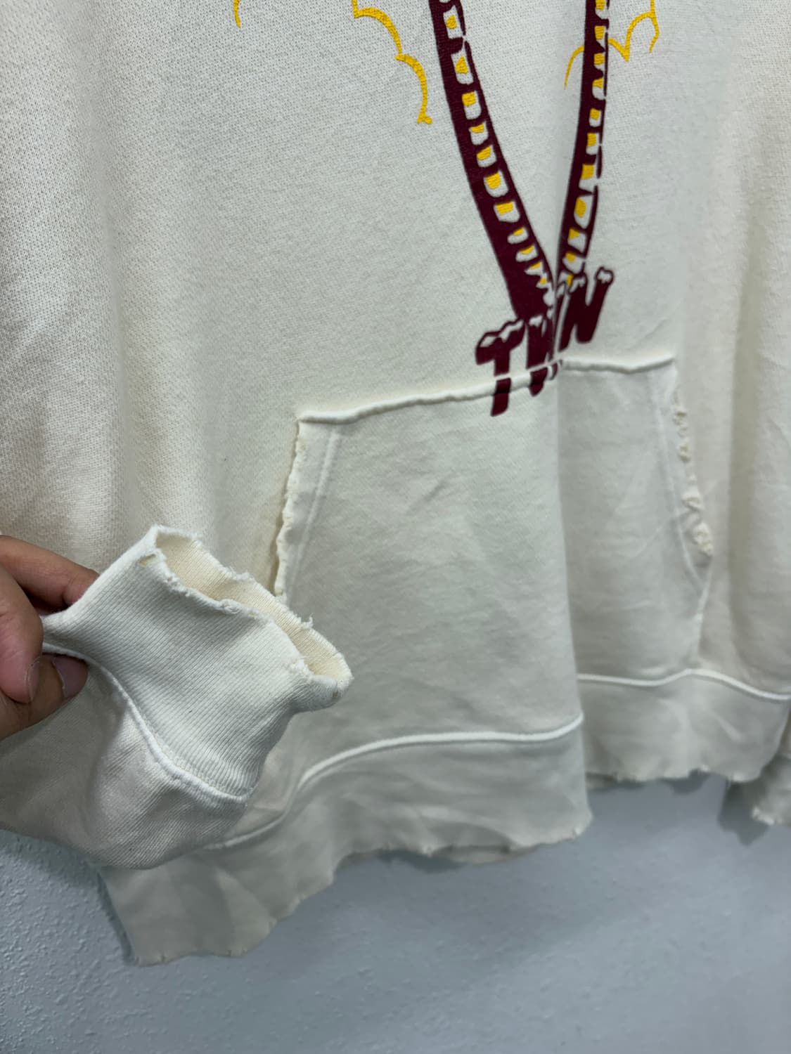 Clover underground 팜트리 프린팅 후드티 상품이미지3