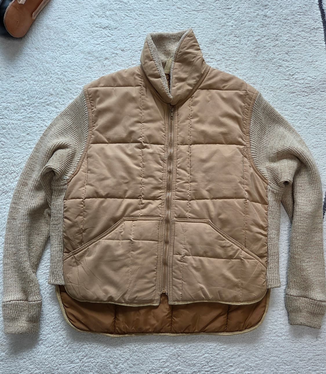 refrigiwear 퀼티드 니트 점퍼 빈티지 워크웨어 상품이미지1