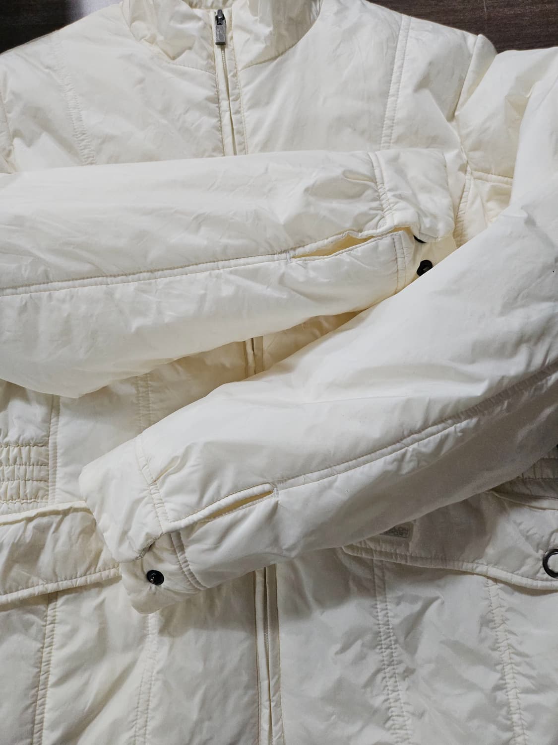 코오롱 스포츠 아이보리 경량패딩자켓 90 상품이미지5