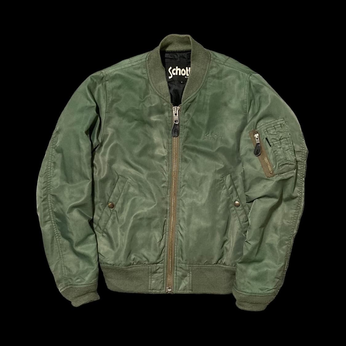 SCHOTT 쇼츠 빈티지 MA-1 항공점퍼 상품이미지1