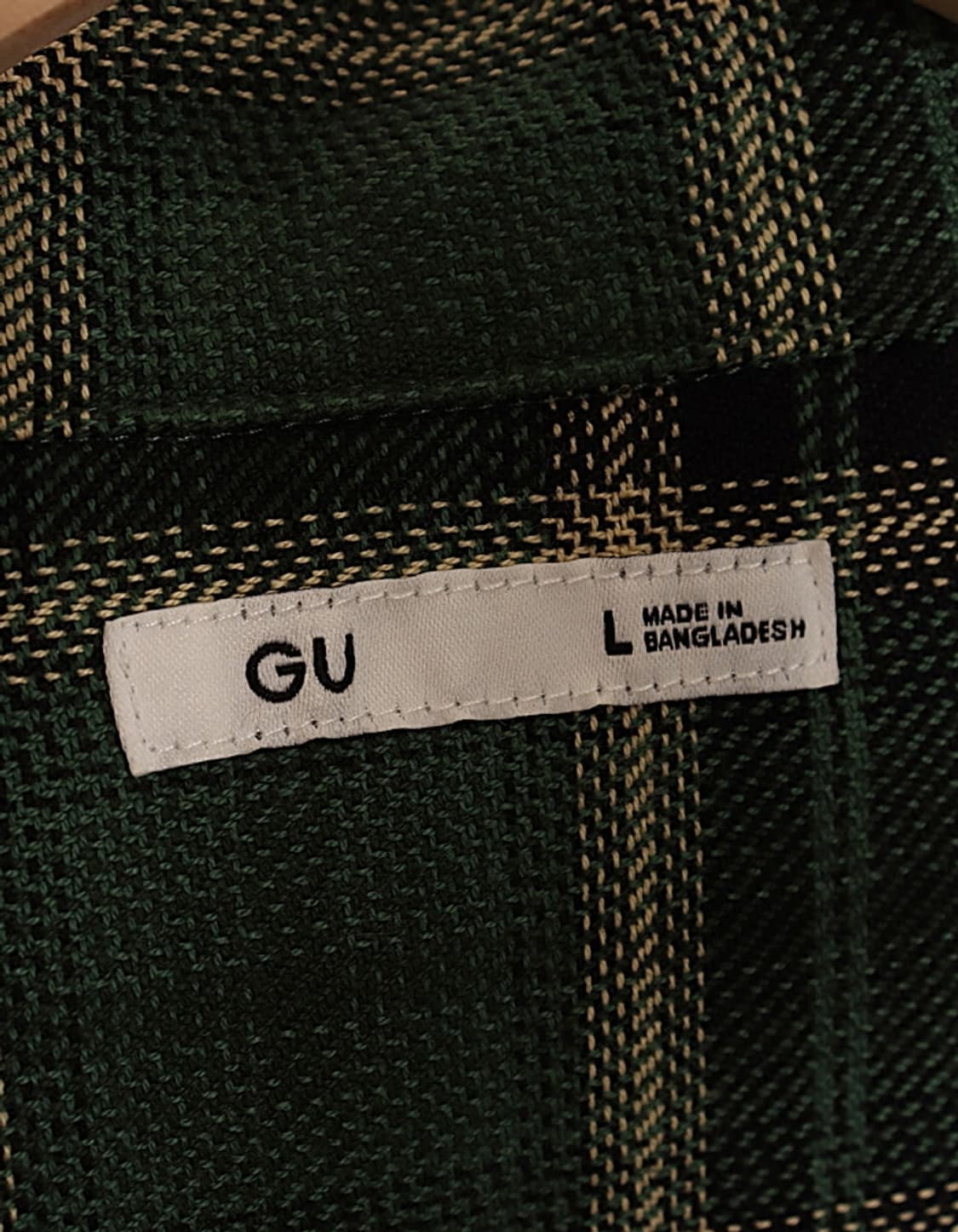 G U Check Shirts 상품이미지8