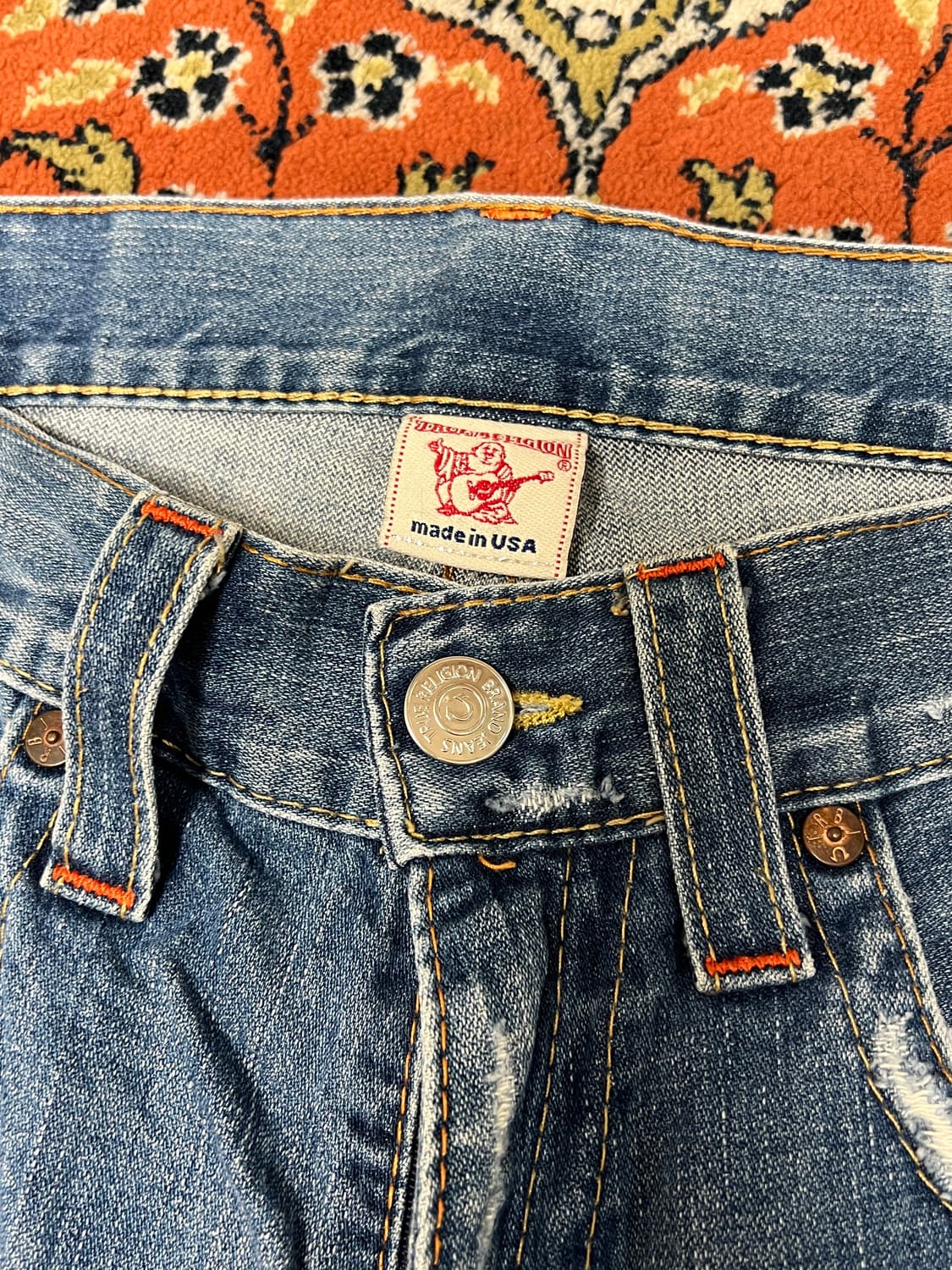 [33] 트루릴리전 빈티지 조이 부츠컷 데님팬츠 상품이미지3