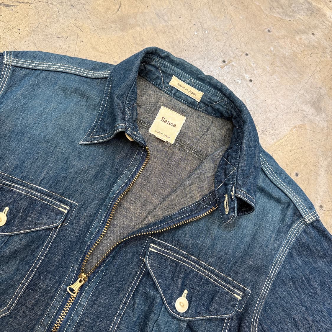 sanca 산카 인디고 풀오버 상품이미지3