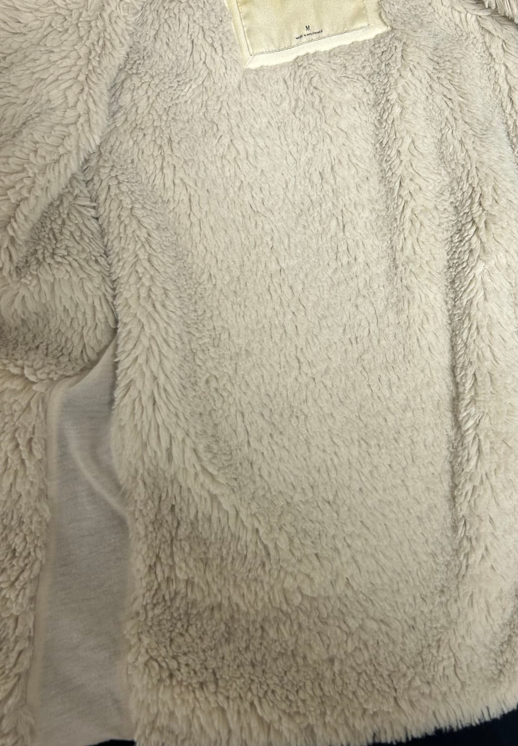 아베크롬비 양털 슬림핏 후드집업 상품이미지3